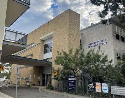 Nepean Cardiovascular Centre Entrance